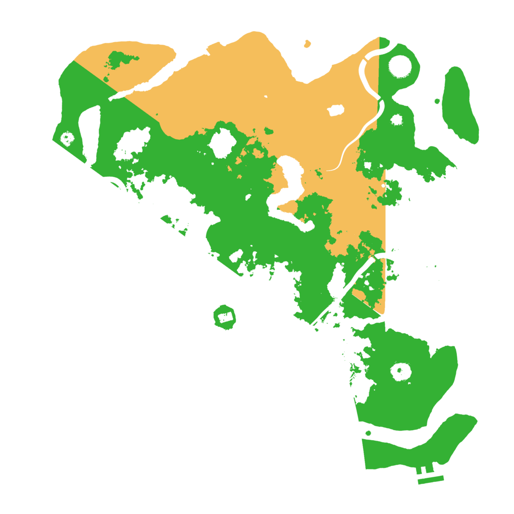 Biome Rust Map: Procedural Map, Size: 4000, Seed: 106541