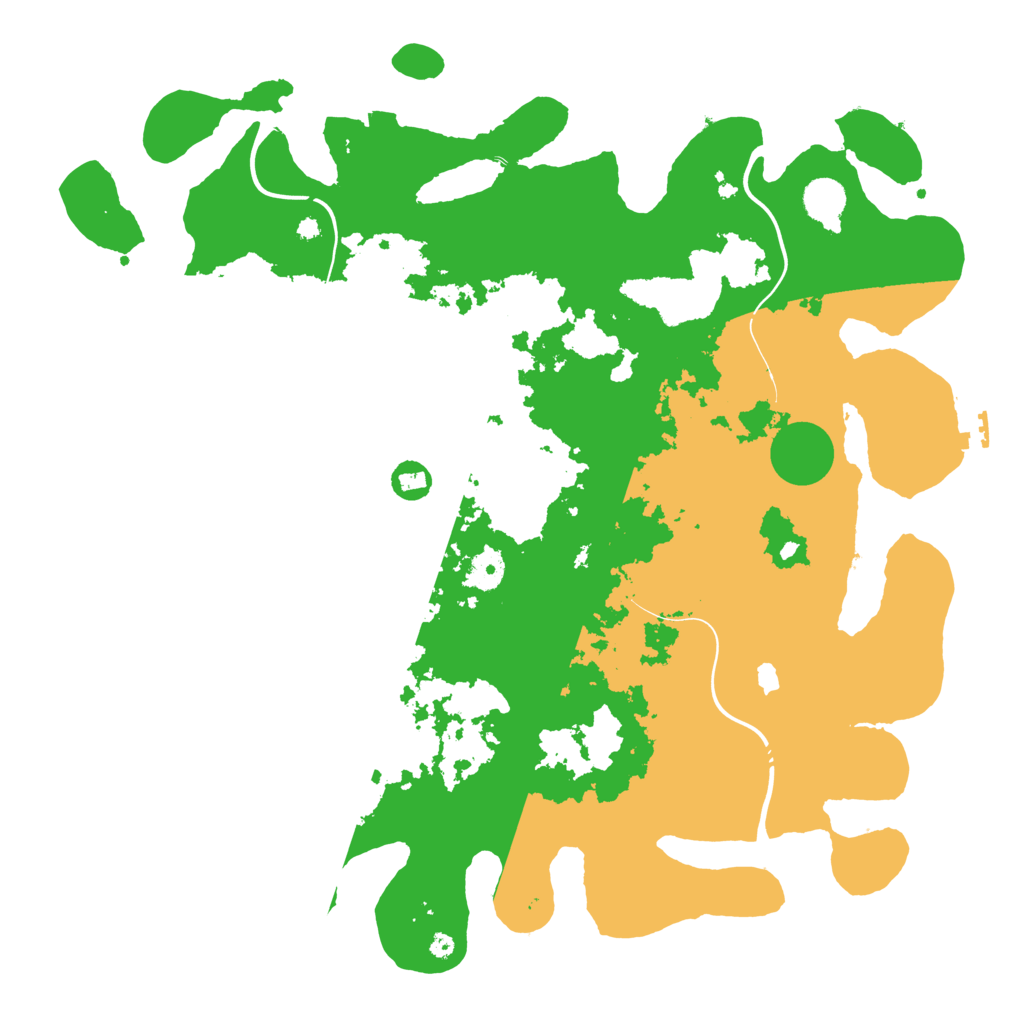 Biome Rust Map: Procedural Map, Size: 4250, Seed: 4799029