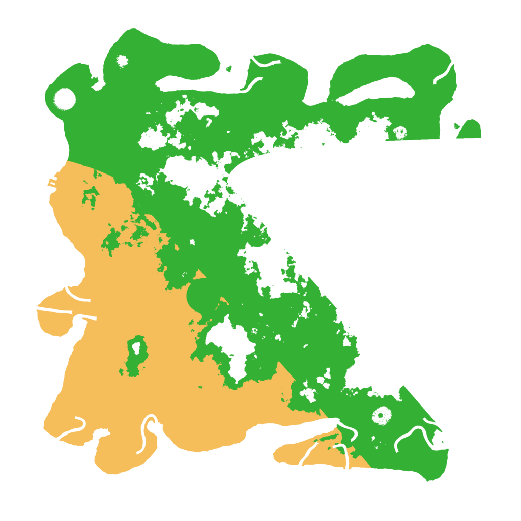 Biome Rust Map: Procedural Map, Size: 4250, Seed: 4198227