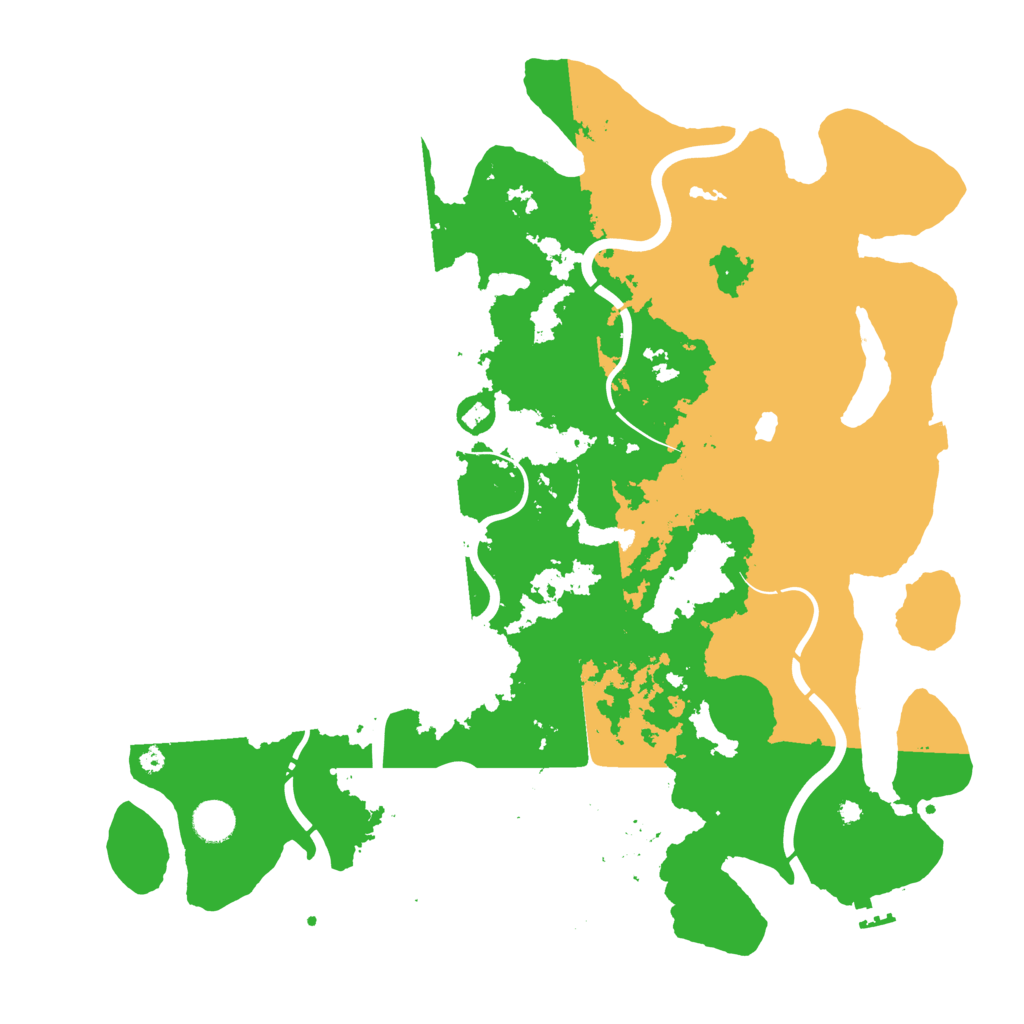 Biome Rust Map: Procedural Map, Size: 4250, Seed: 2880698