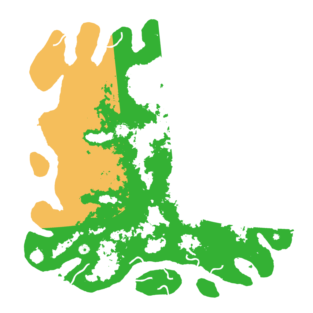 Biome Rust Map: Procedural Map, Size: 4500, Seed: 1891018