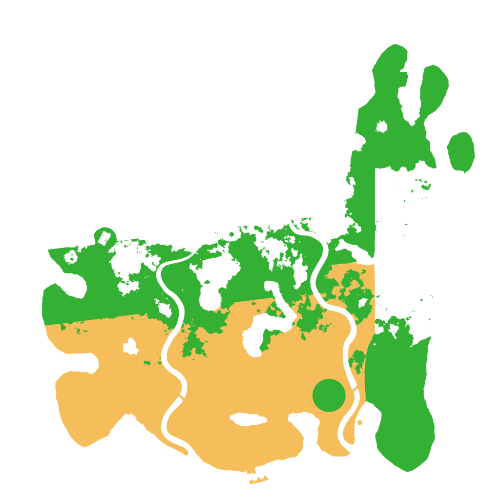 Biome Rust Map: Procedural Map, Size: 4000, Seed: 469691