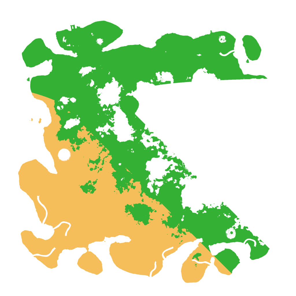 Biome Rust Map: Procedural Map, Size: 4250, Seed: 350784