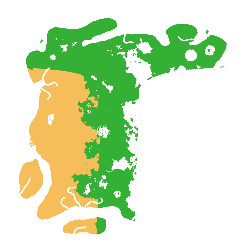 Biome Rust Map: Procedural Map, Size: 3750, Seed: 454458