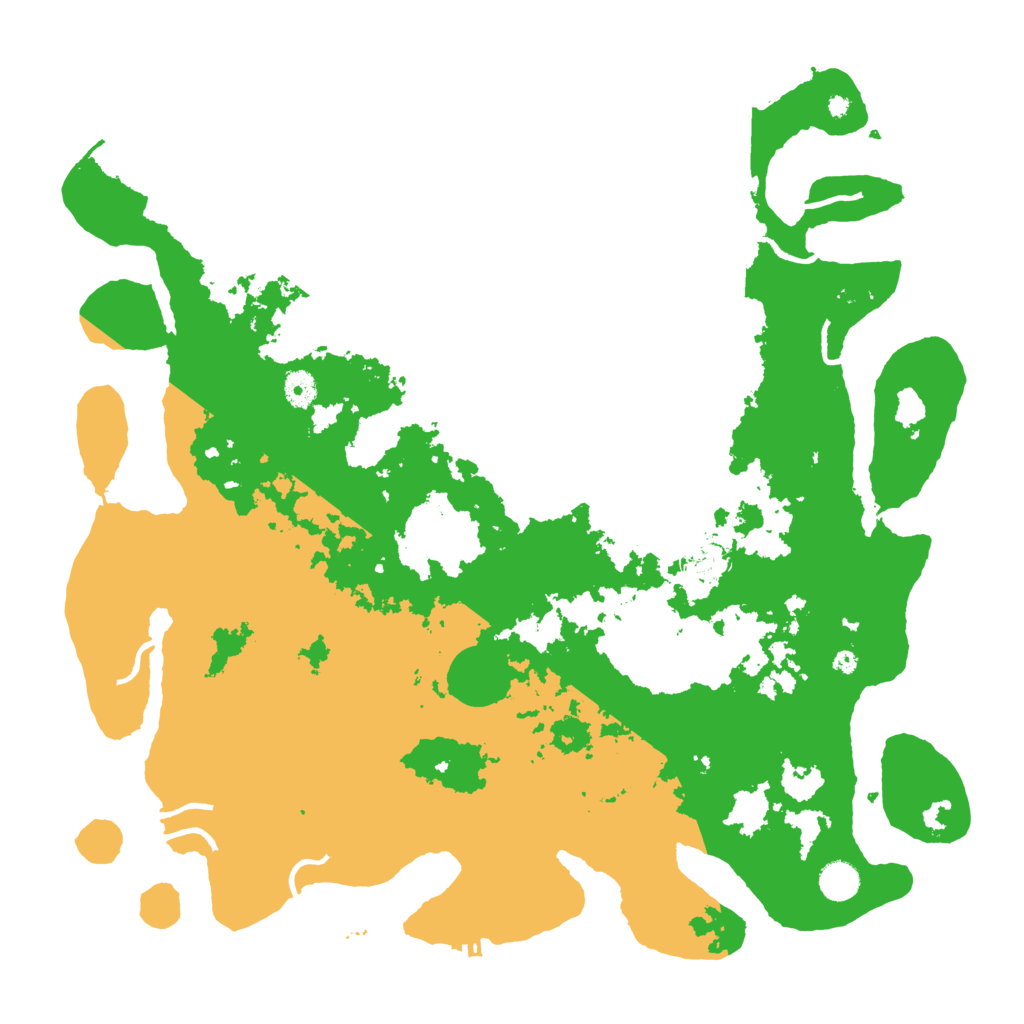 Biome Rust Map: Procedural Map, Size: 4500, Seed: 3431497