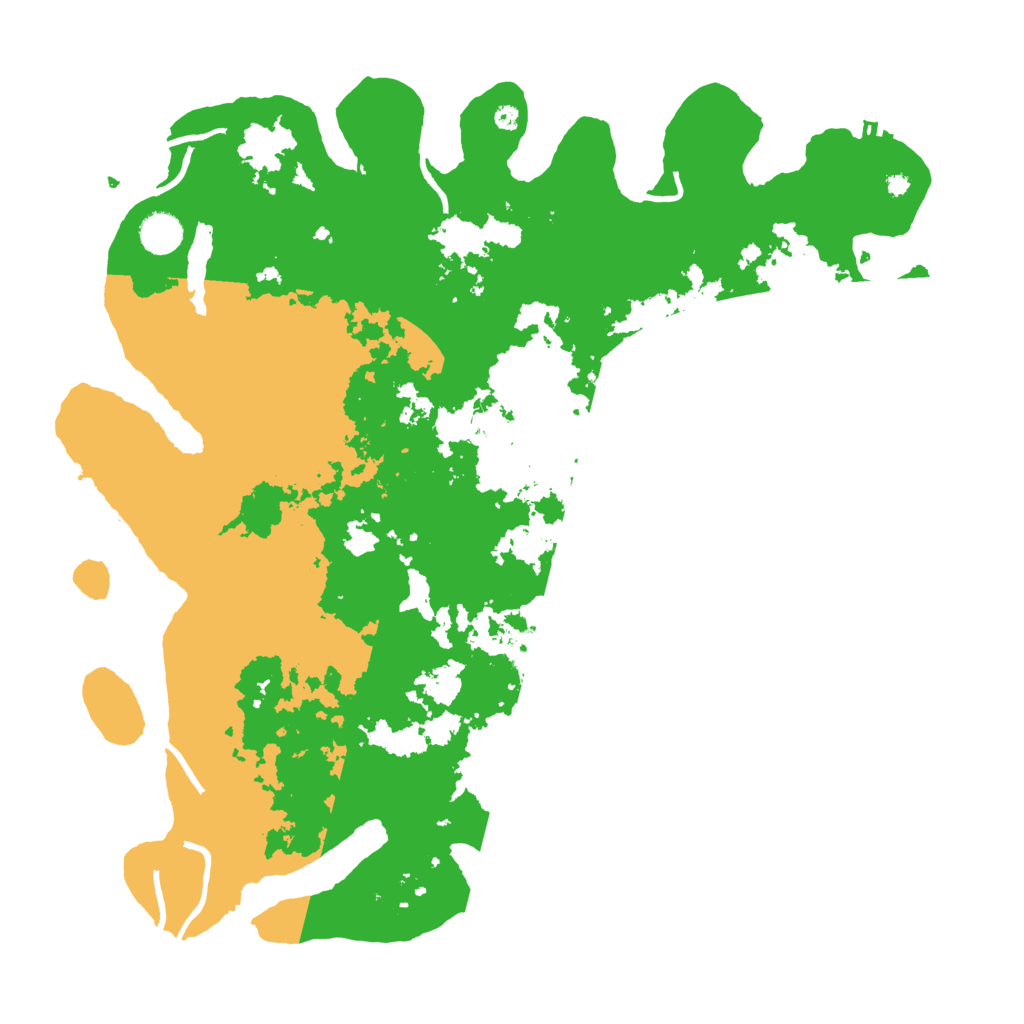 Biome Rust Map: Procedural Map, Size: 4250, Seed: 3087350