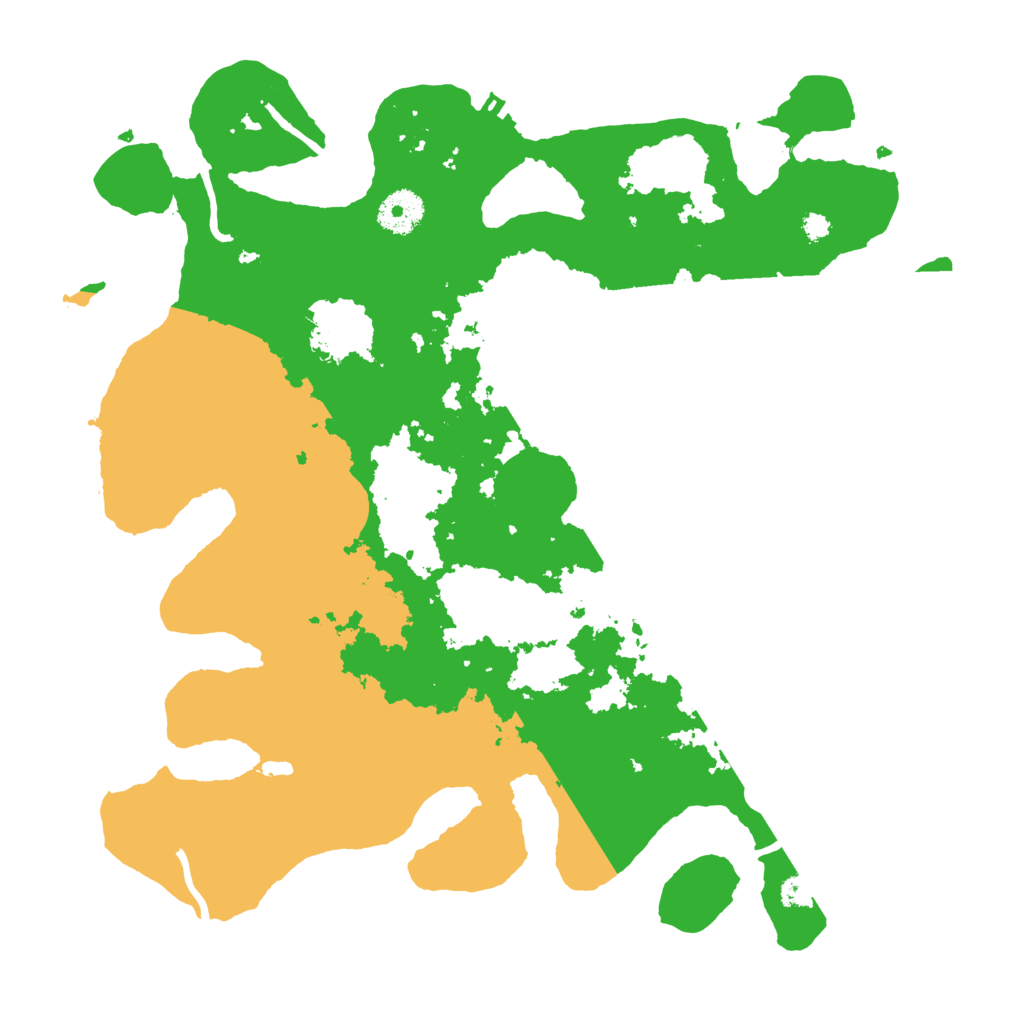 Biome Rust Map: Procedural Map, Size: 3500, Seed: 31904
