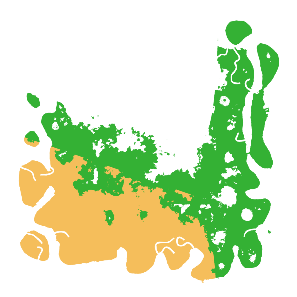 Biome Rust Map: Procedural Map, Size: 4500, Seed: 3098282