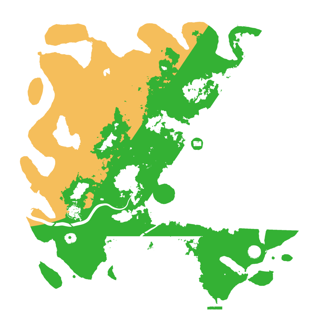 Biome Rust Map: Procedural Map, Size: 4250, Seed: 3242858