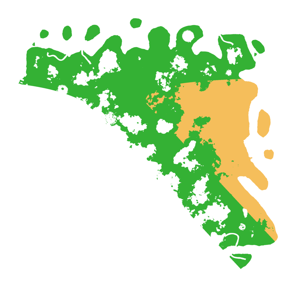 Biome Rust Map: Procedural Map, Size: 4500, Seed: 1100162