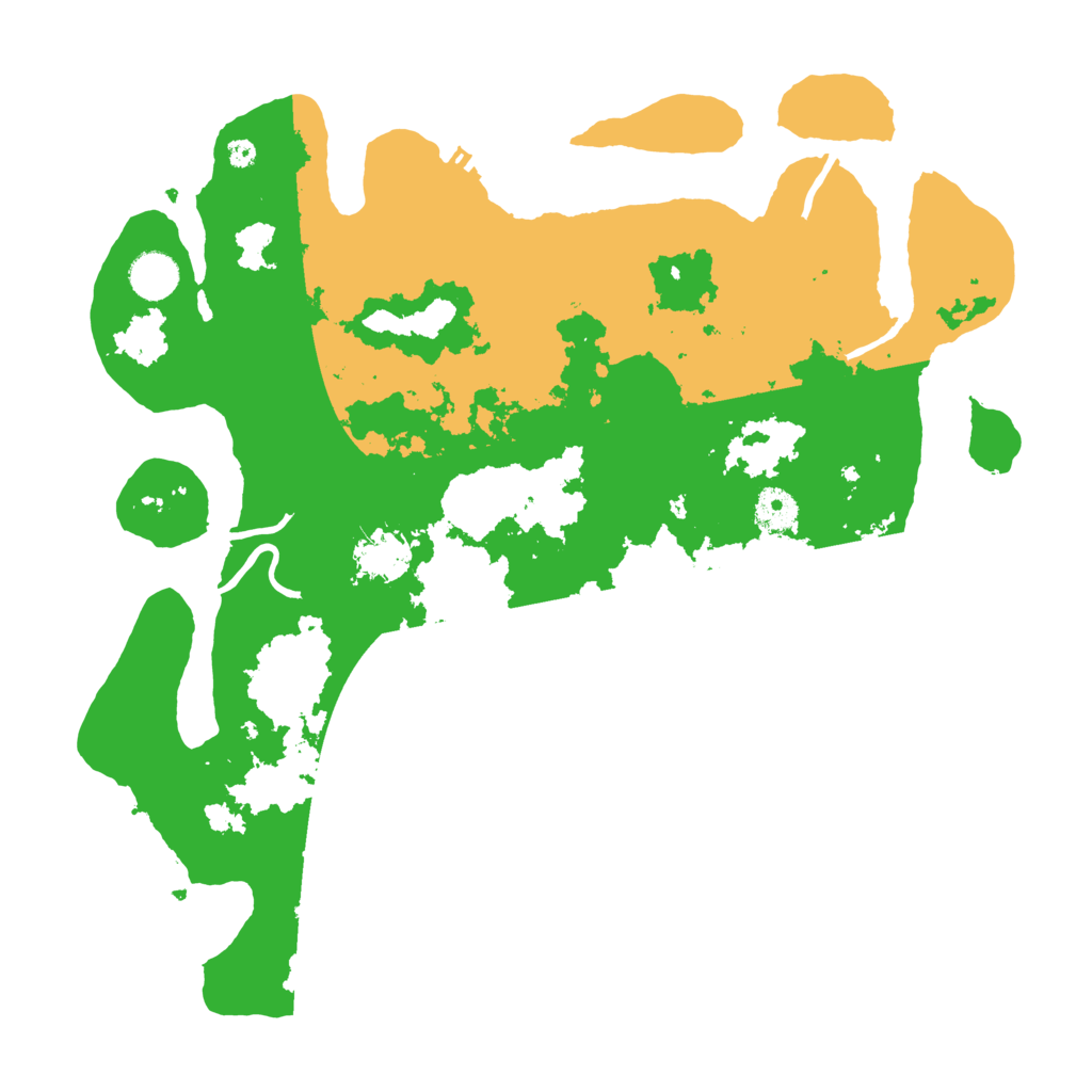 Biome Rust Map: Procedural Map, Size: 3950, Seed: 347862045