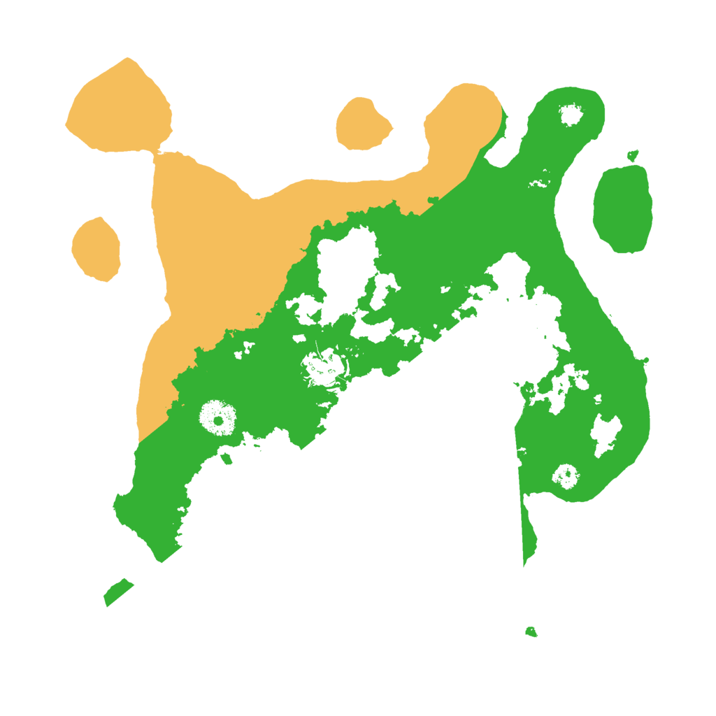 Biome Rust Map: Procedural Map, Size: 3000, Seed: 7935781
