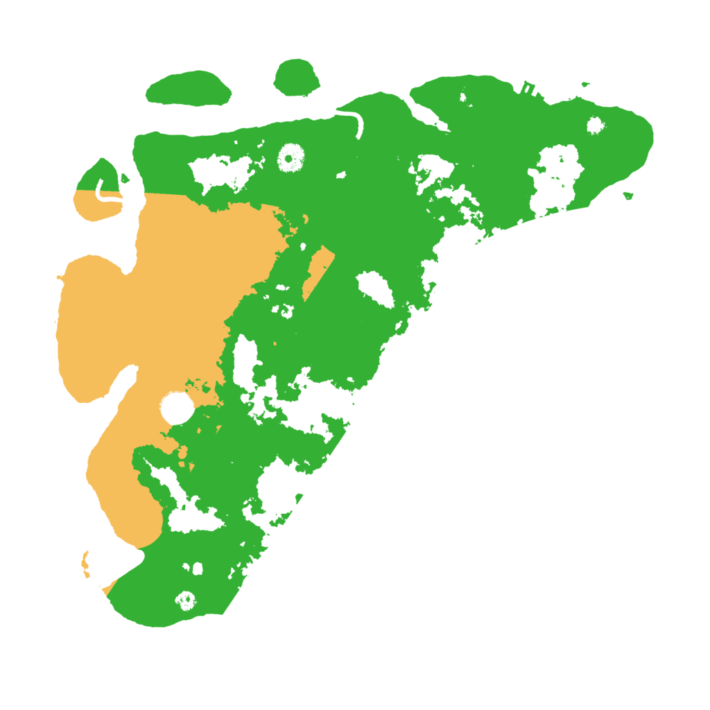 Biome Rust Map: Procedural Map, Size: 3800, Seed: 196883502