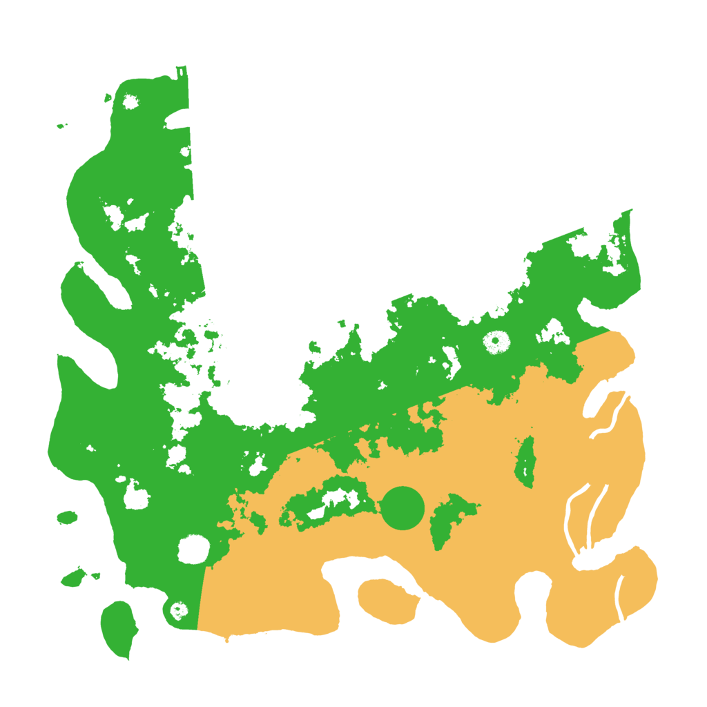 Biome Rust Map: Procedural Map, Size: 4250, Seed: 5070328