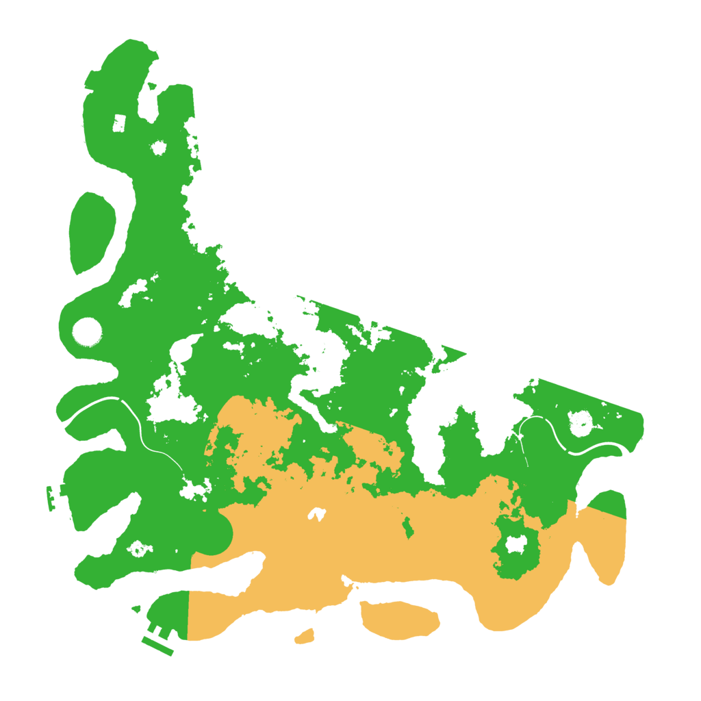 Biome Rust Map: Procedural Map, Size: 4250, Seed: 4828436