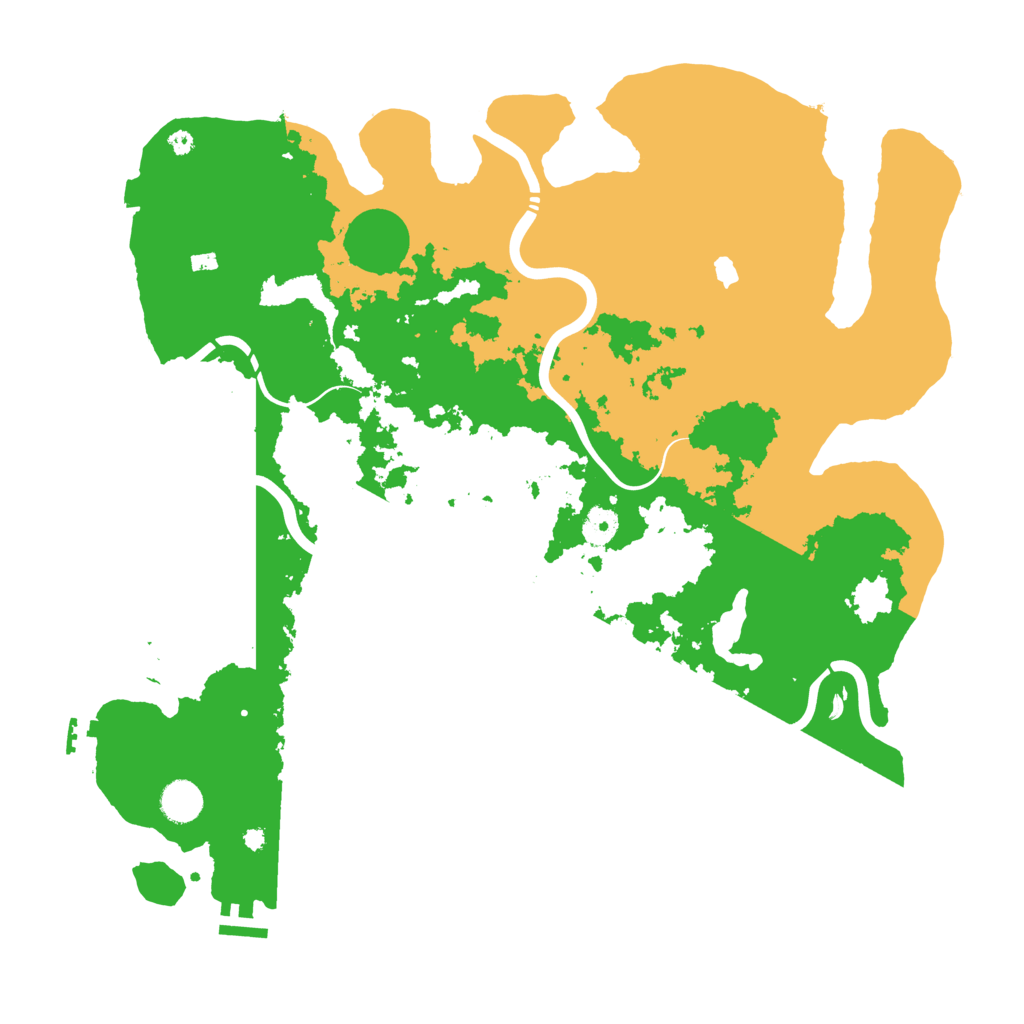 Biome Rust Map: Procedural Map, Size: 4250, Seed: 741725
