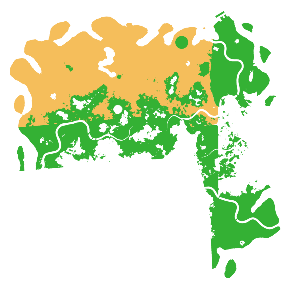 Biome Rust Map: Procedural Map, Size: 6000, Seed: 465032
