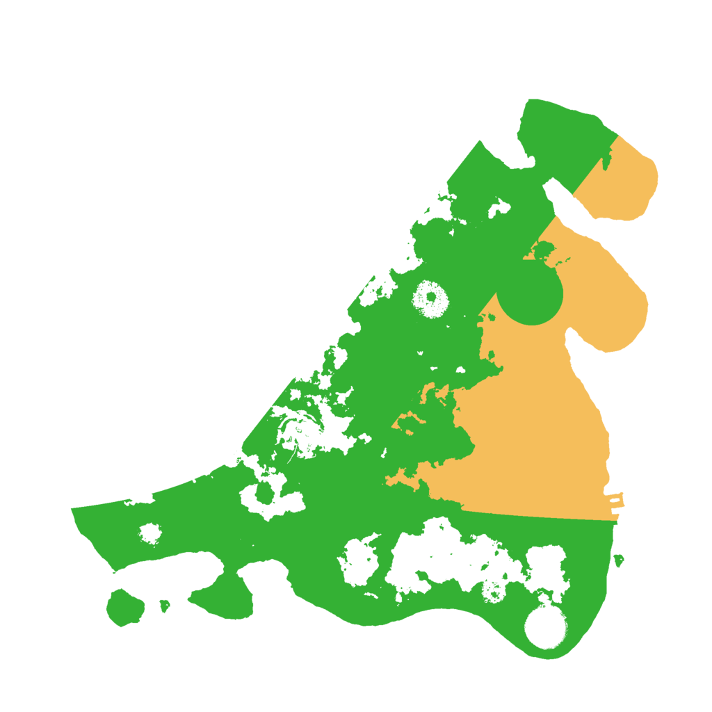 Biome Rust Map: Procedural Map, Size: 3000, Seed: 1996094323