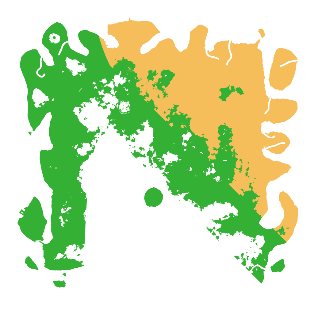 Biome Rust Map: Procedural Map, Size: 4500, Seed: 1961362