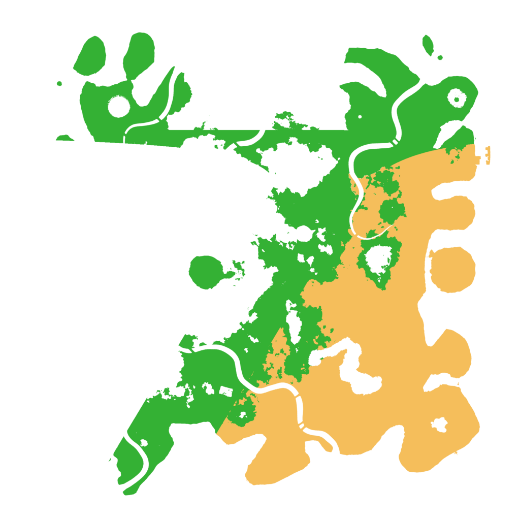 Biome Rust Map: Procedural Map, Size: 4250, Seed: 3278652