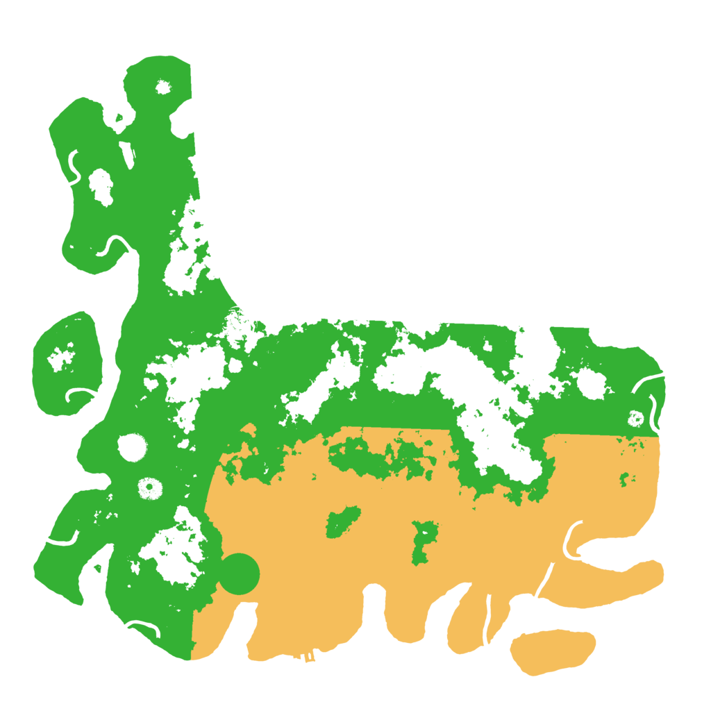 Biome Rust Map: Procedural Map, Size: 4500, Seed: 575023