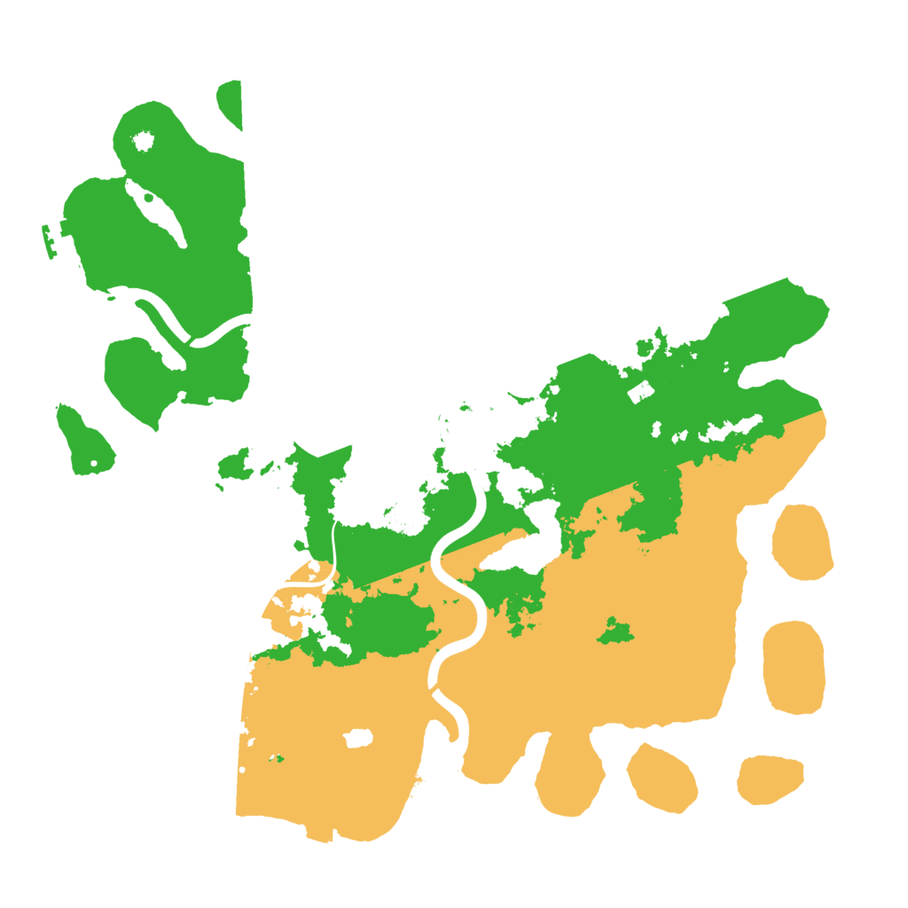 Biome Rust Map: Procedural Map, Size: 4000, Seed: 584853522