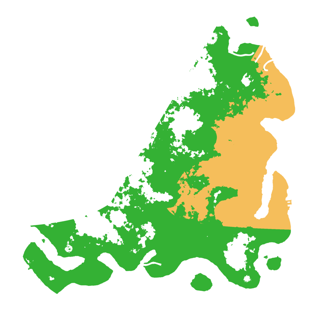 Biome Rust Map: Procedural Map, Size: 4250, Seed: 2596318
