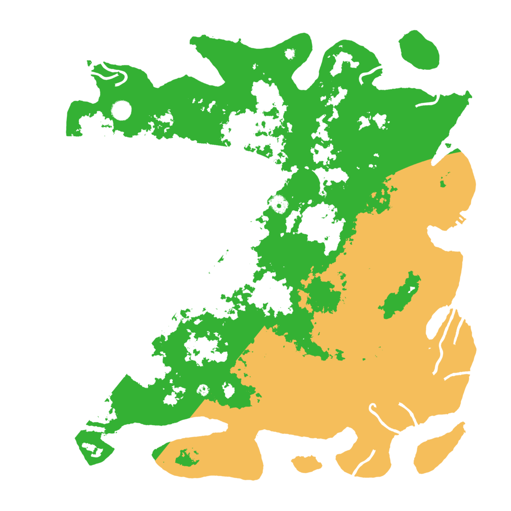 Biome Rust Map: Procedural Map, Size: 4500, Seed: 2812811