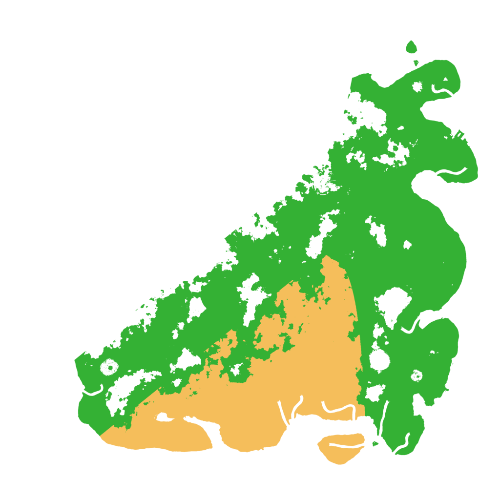 Biome Rust Map: Procedural Map, Size: 4500, Seed: 2668623