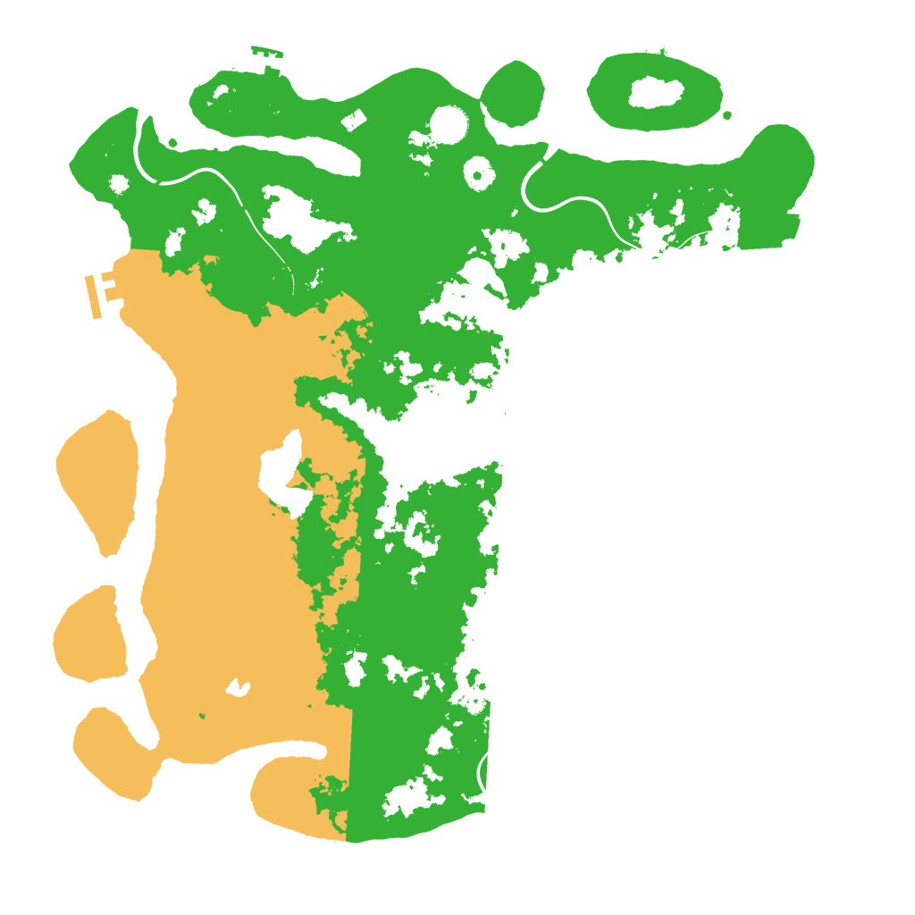 Biome Rust Map: Procedural Map, Size: 4250, Seed: 2767766