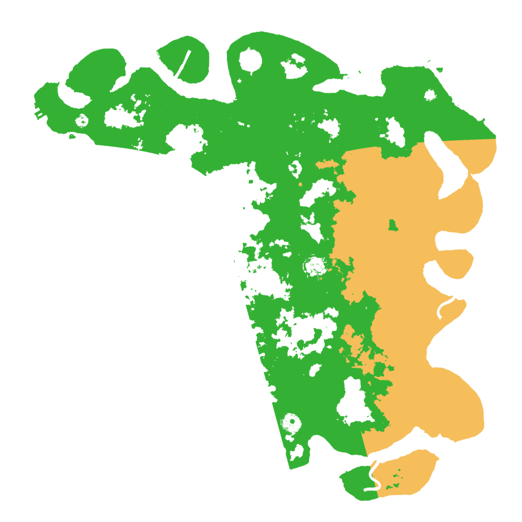 Biome Rust Map: Procedural Map, Size: 4250, Seed: 4087881