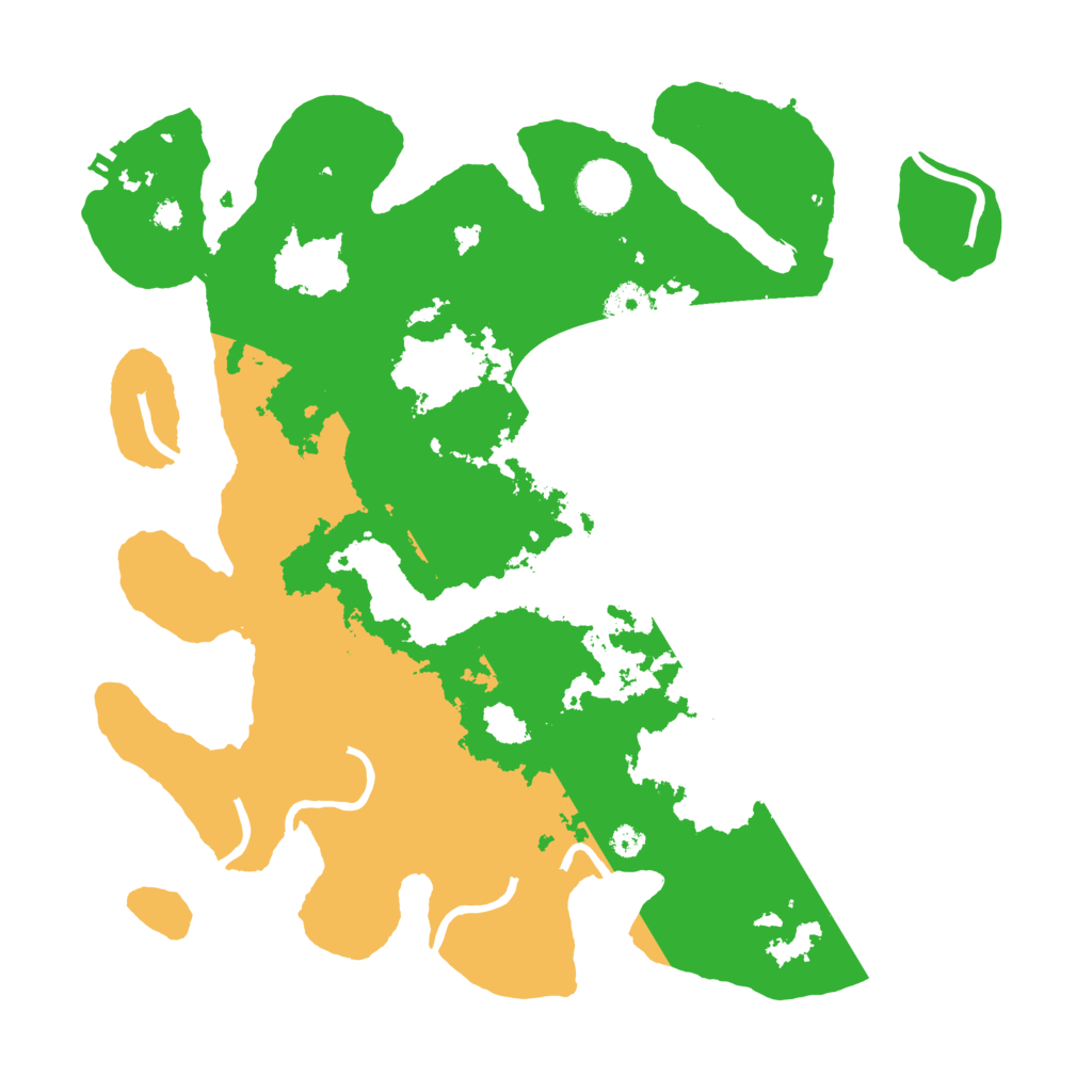 Biome Rust Map: Procedural Map, Size: 3500, Seed: 20220420