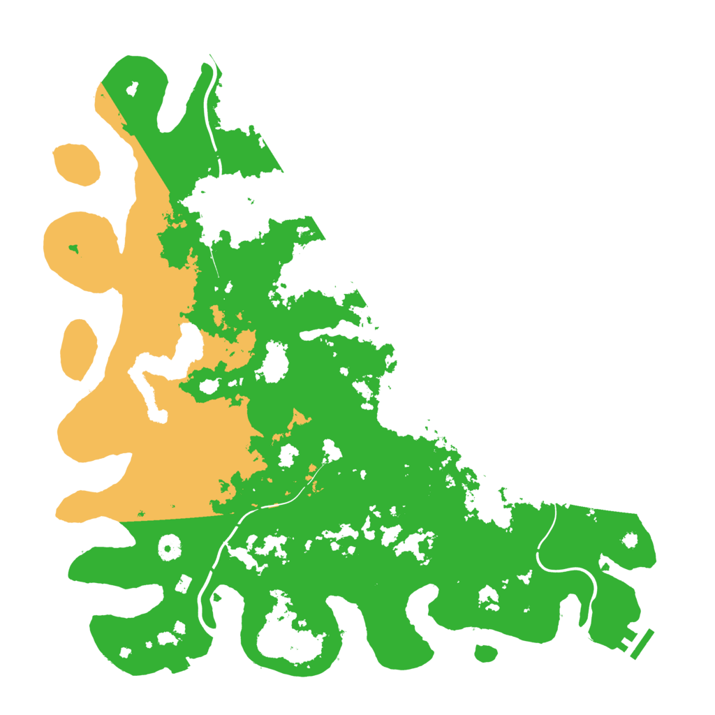 Biome Rust Map: Procedural Map, Size: 4250, Seed: 4260095