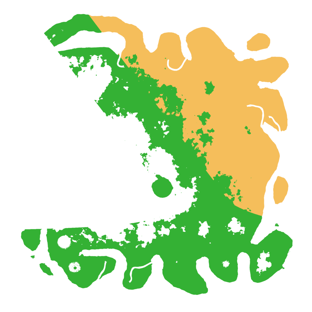 Biome Rust Map: Procedural Map, Size: 4250, Seed: 5752967