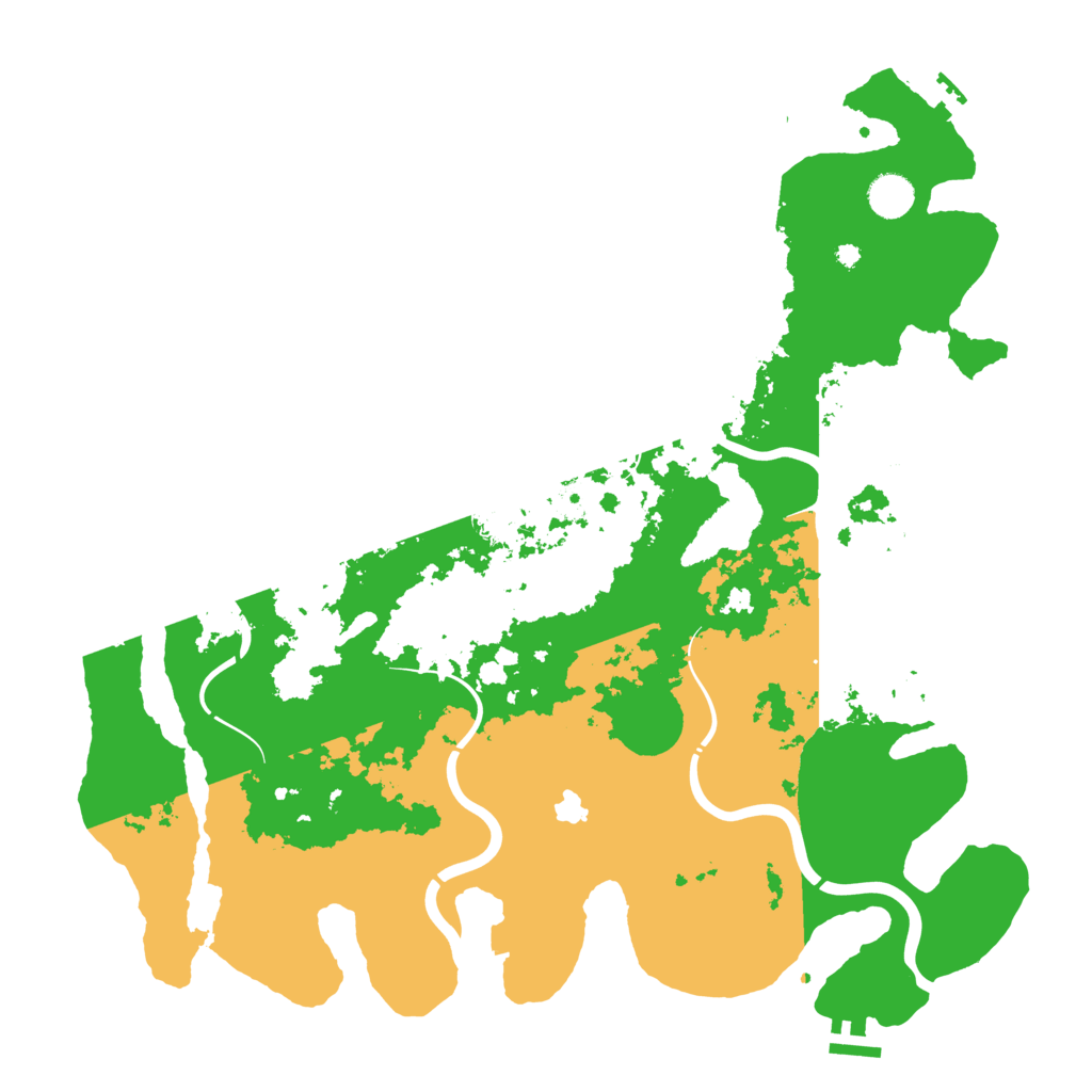 Biome Rust Map: Procedural Map, Size: 4250, Seed: 5270226