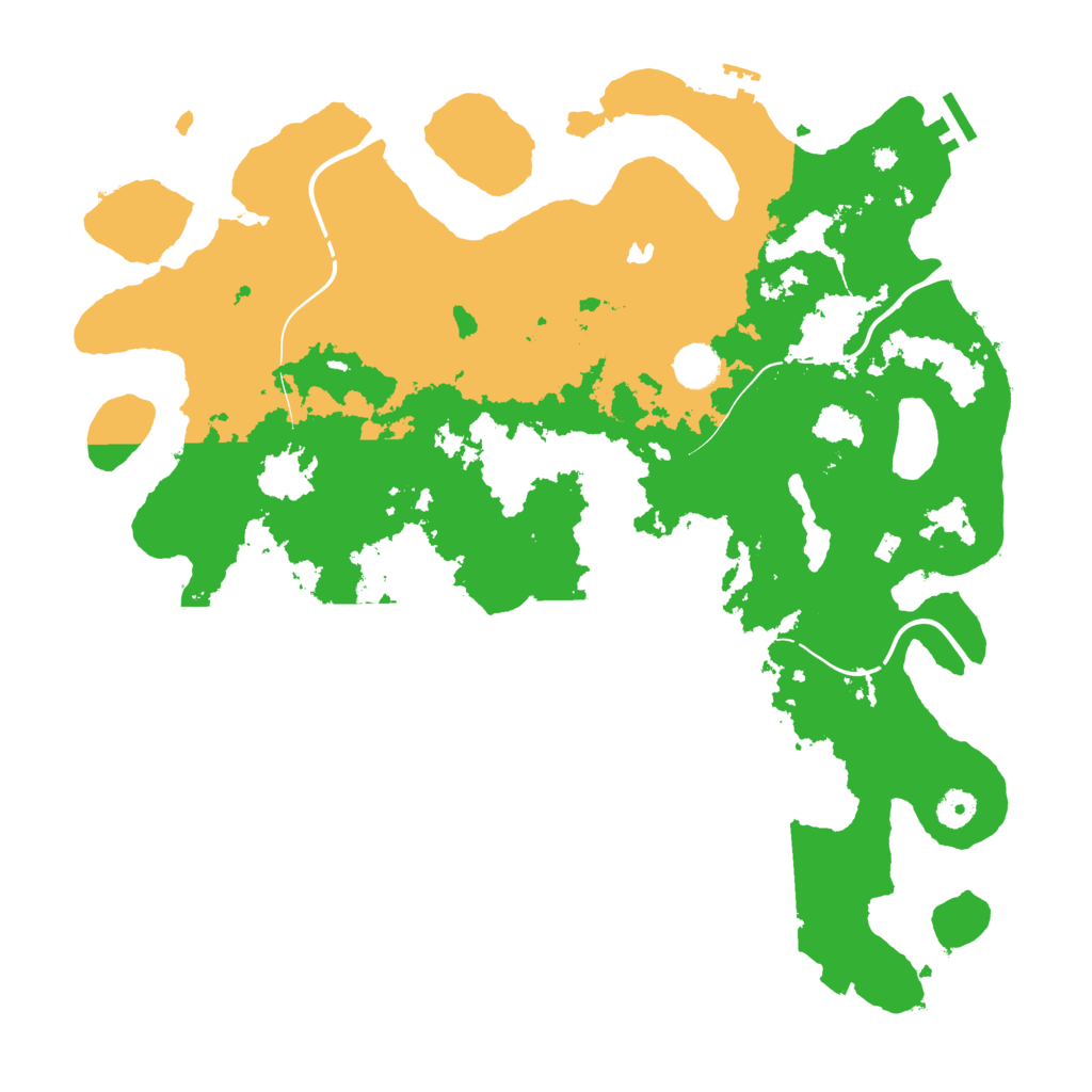 Biome Rust Map: Procedural Map, Size: 4250, Seed: 3568541