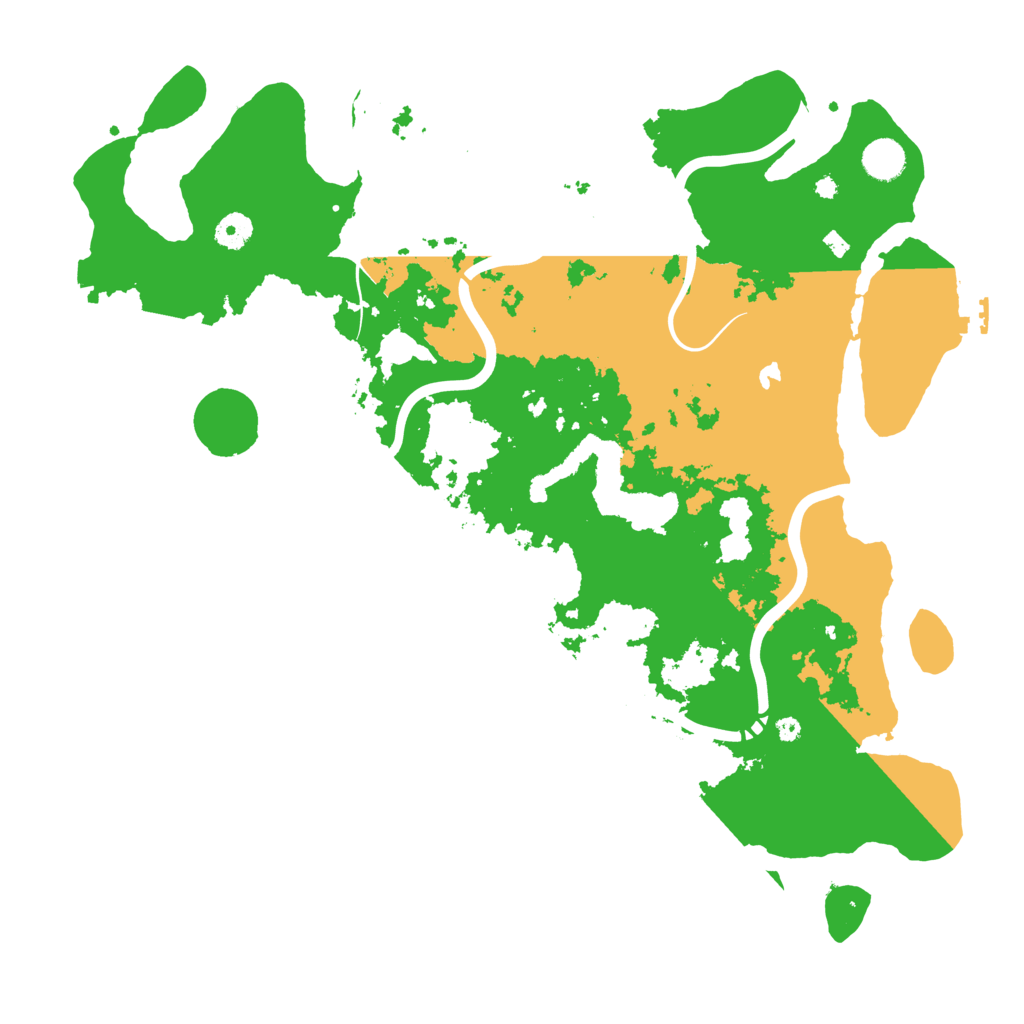 Biome Rust Map: Procedural Map, Size: 4250, Seed: 4706317