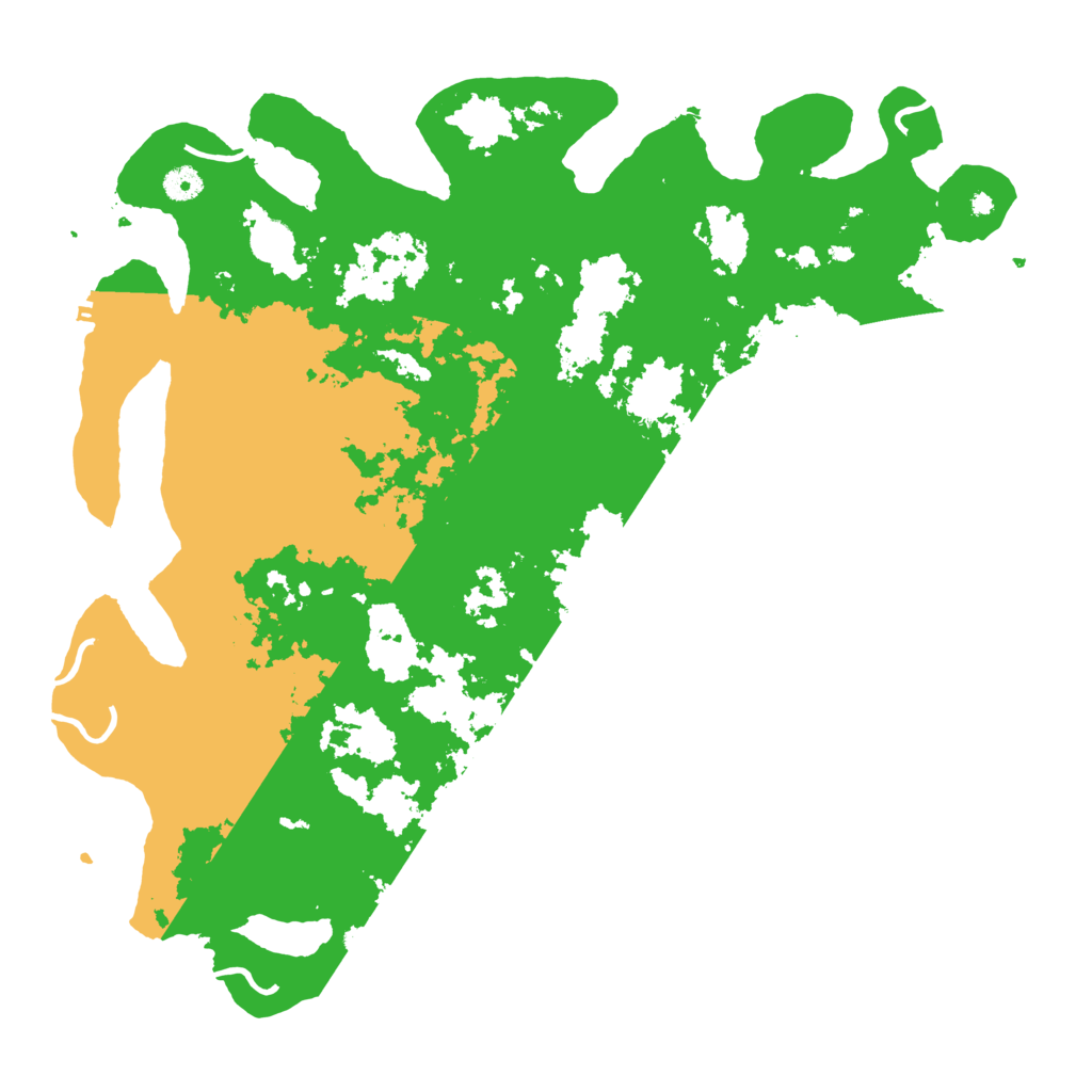 Biome Rust Map: Procedural Map, Size: 4500, Seed: 106787293