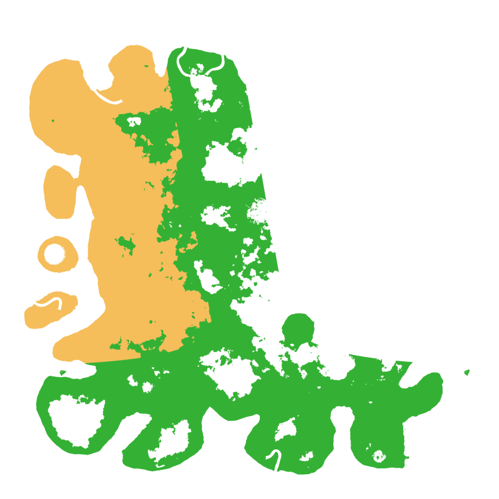 Biome Rust Map: Procedural Map, Size: 4250, Seed: 803424