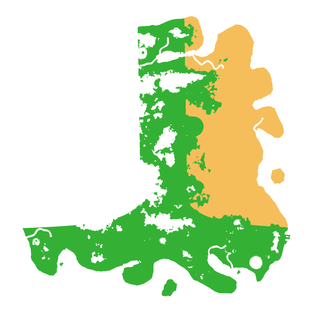 Biome Rust Map: Procedural Map, Size: 4250, Seed: 1552331