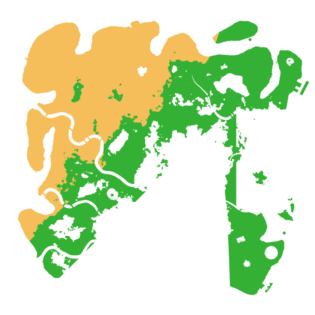 Biome Rust Map: Procedural Map, Size: 4250, Seed: 5285541