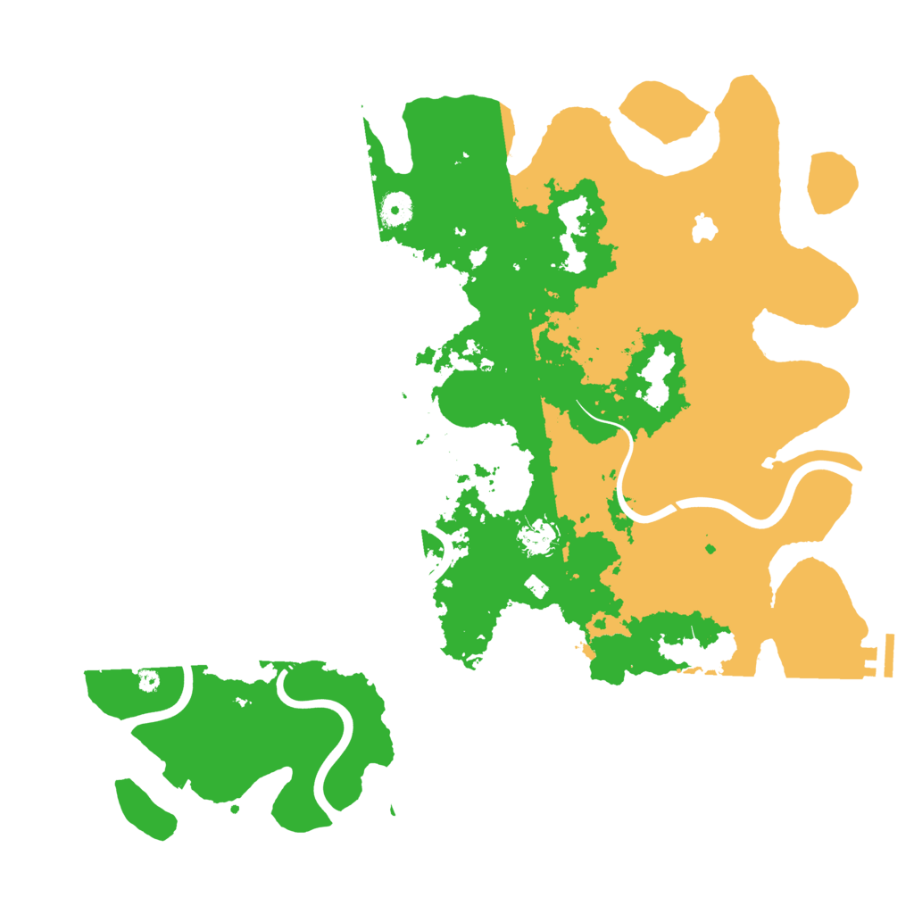 Biome Rust Map: Procedural Map, Size: 4250, Seed: 4133601