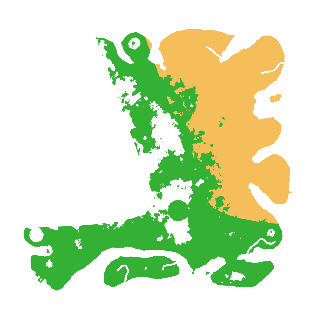 Biome Rust Map: Procedural Map, Size: 4000, Seed: 633088