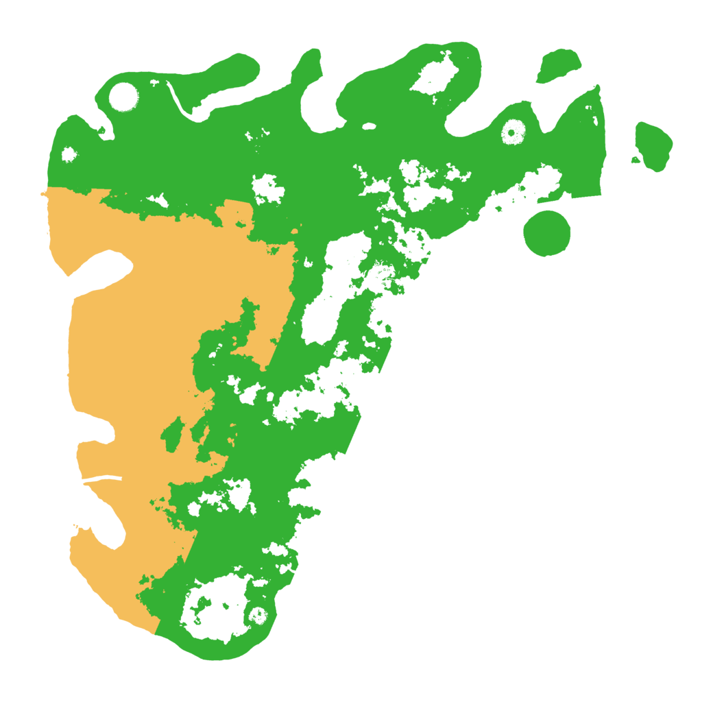 Biome Rust Map: Procedural Map, Size: 4250, Seed: 3120995