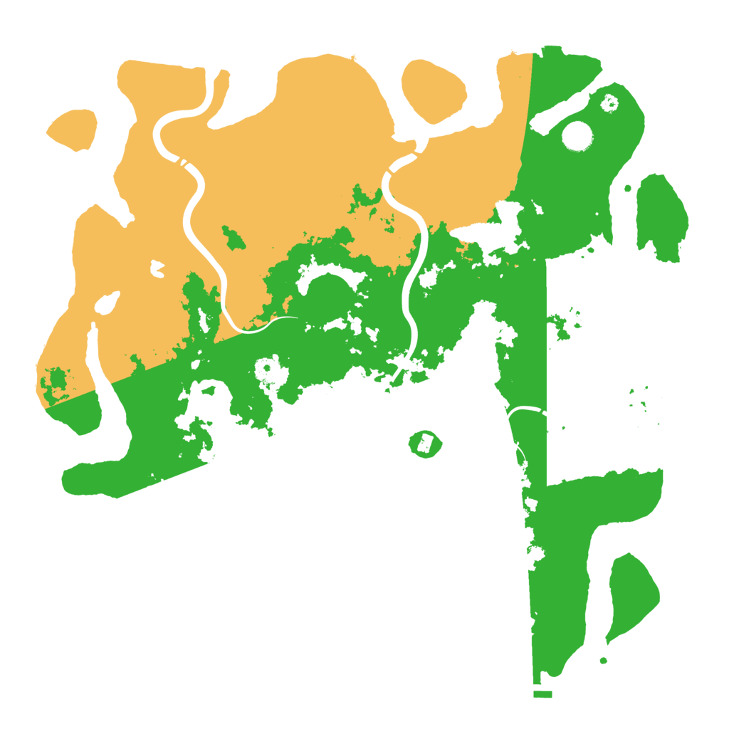 Biome Rust Map: Procedural Map, Size: 4250, Seed: 492893
