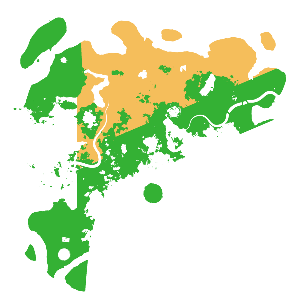 Biome Rust Map: Procedural Map, Size: 4500, Seed: 1338921