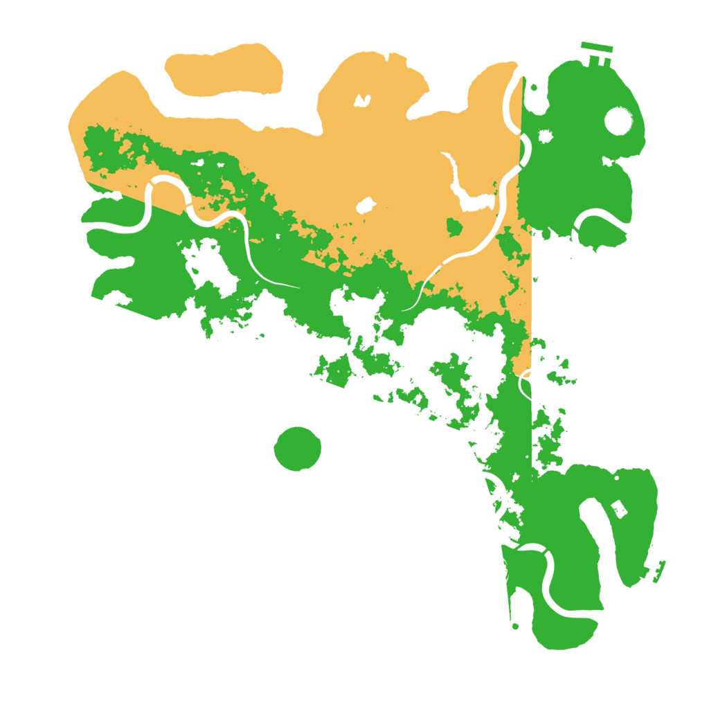 Biome Rust Map: Procedural Map, Size: 4500, Seed: 1663209