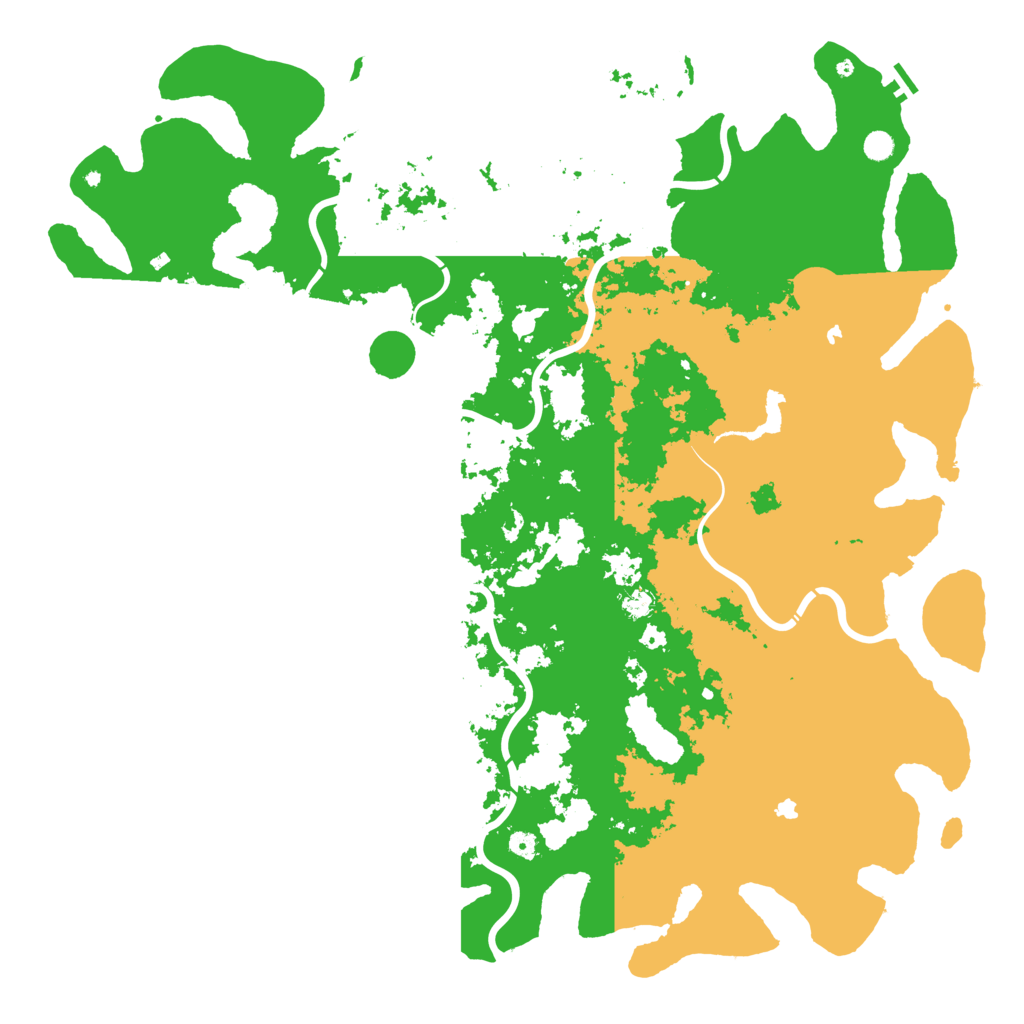 Biome Rust Map: Procedural Map, Size: 6000, Seed: 365064