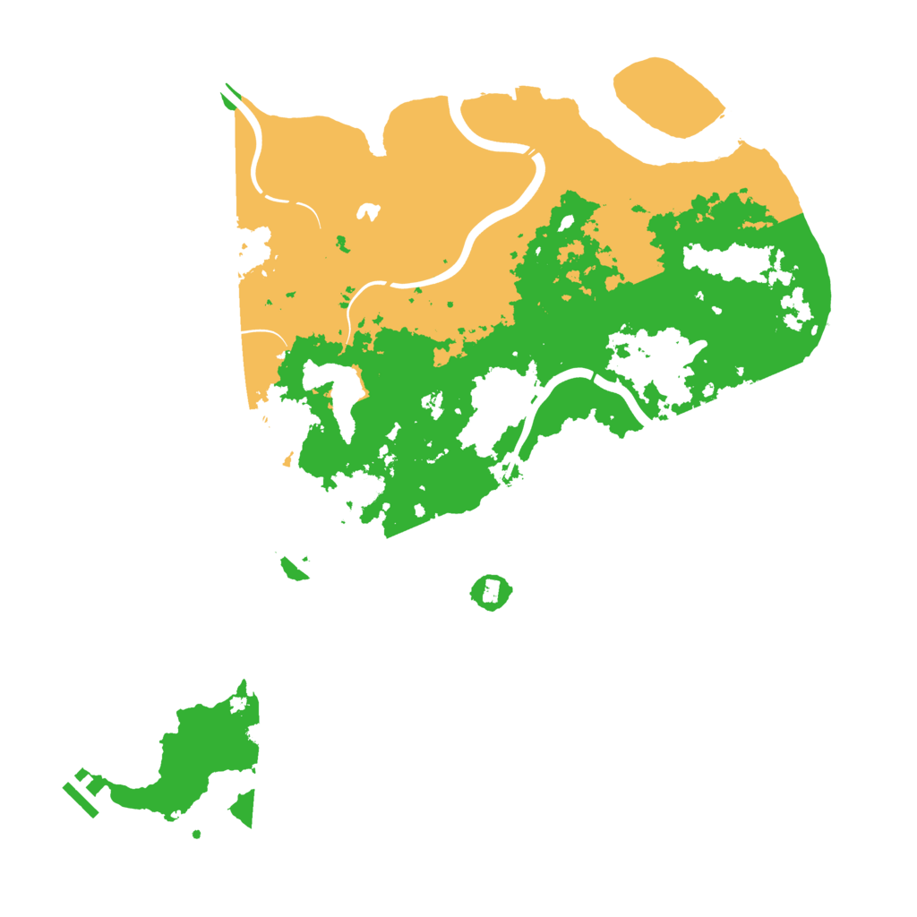 Biome Rust Map: Procedural Map, Size: 4250, Seed: 5210297