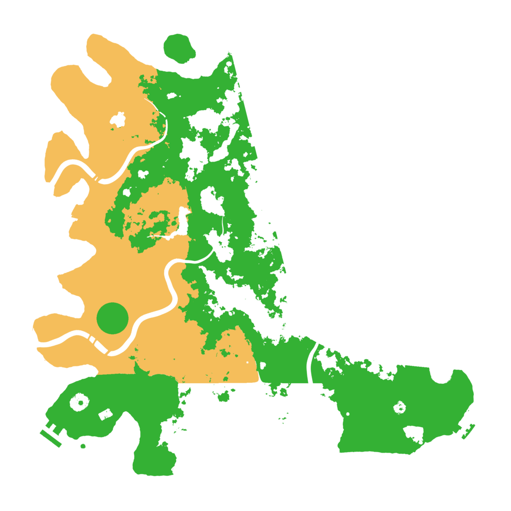 Biome Rust Map: Procedural Map, Size: 4250, Seed: 844844